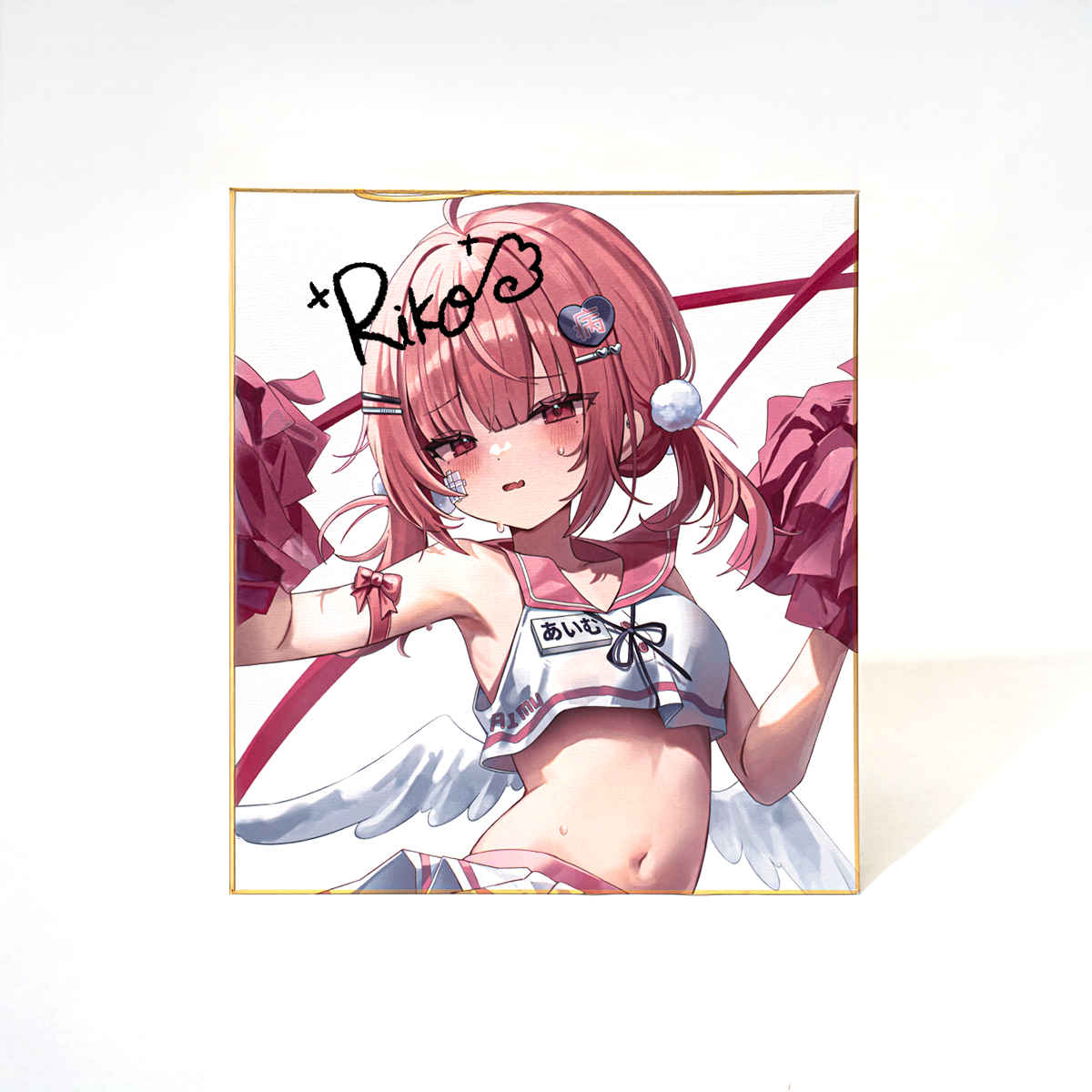 Riko「サイン入り色紙+グッズセット」《秋葉原ドンキCreatorFes