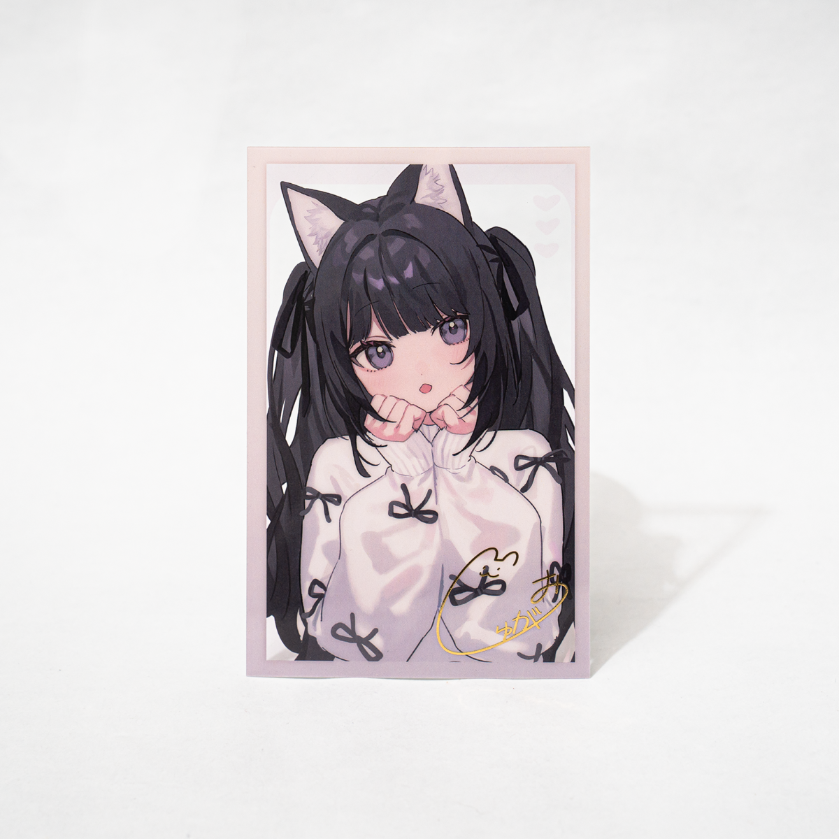 しゅがお「直筆サイン入り色紙+グッズセット」《秋葉原ドンキ