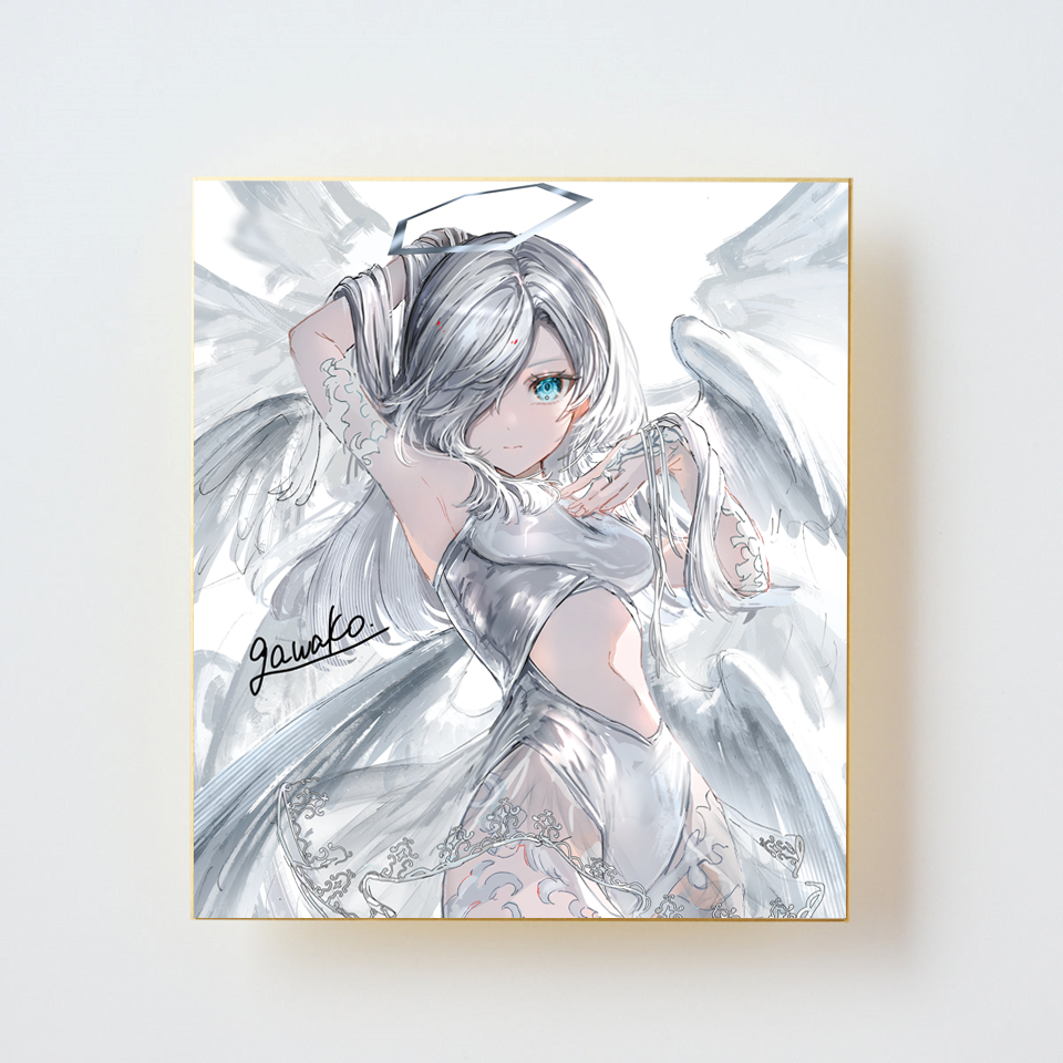 がわこ「サイン入り色紙」《彩コレクション24'》 がわこ「サイン入り色紙」《彩コレクション24'》