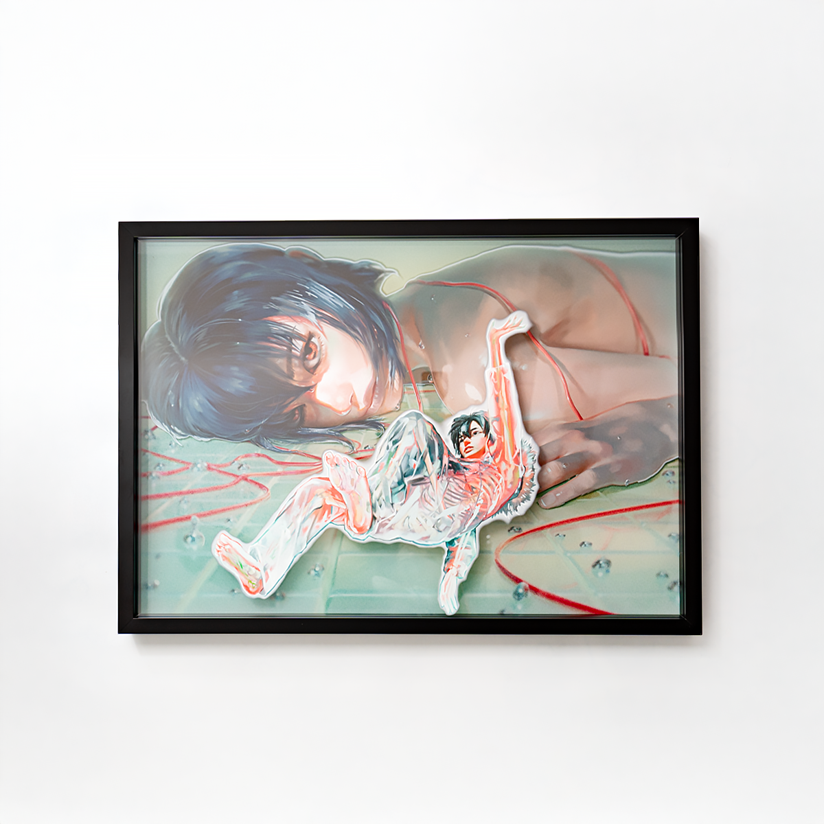 雪下まゆ「複製原画」《攻殻機動隊S.A.C.×アーティストコラボ》