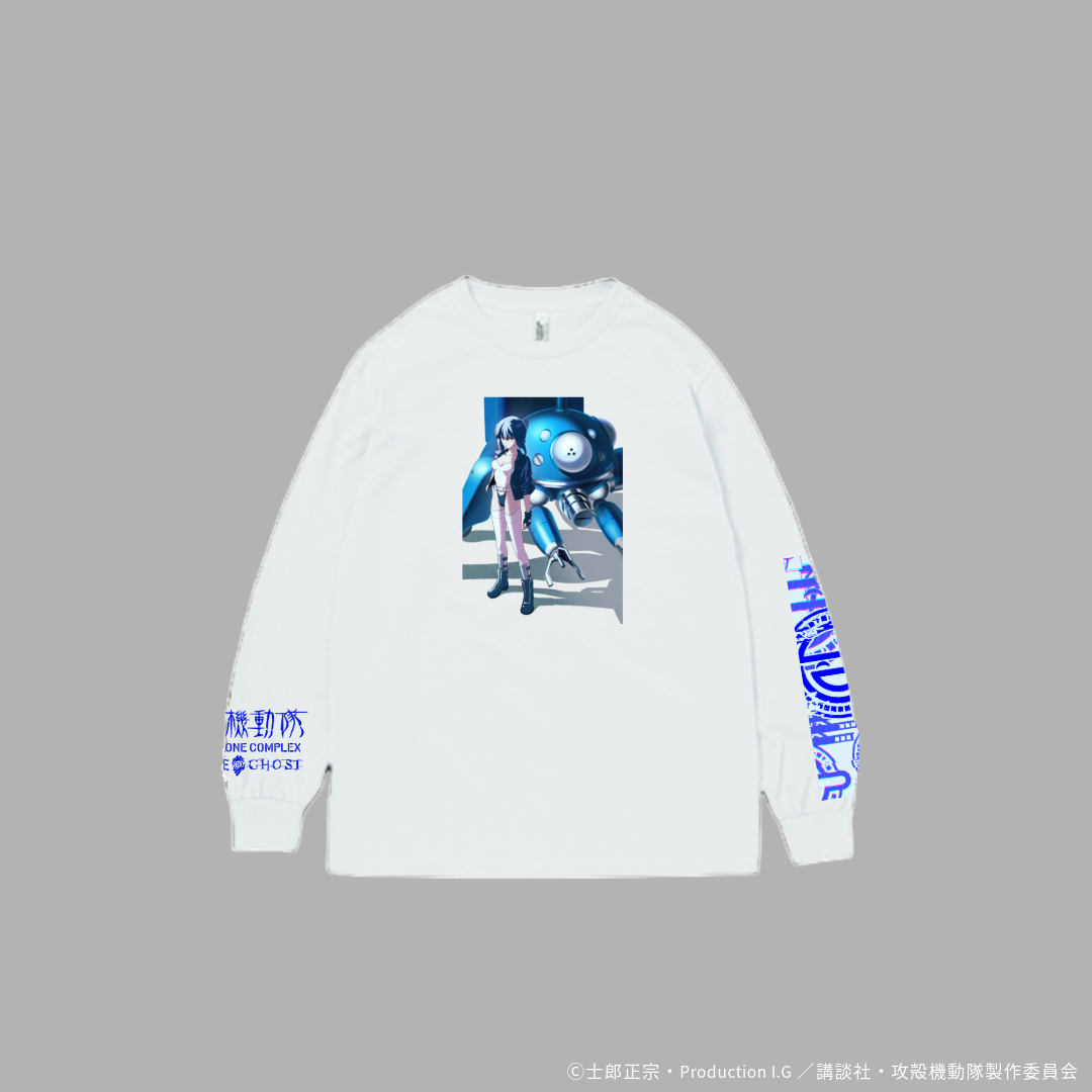 なるめ「ロングスリーブTシャツ」《攻殻機動隊S.A.C.