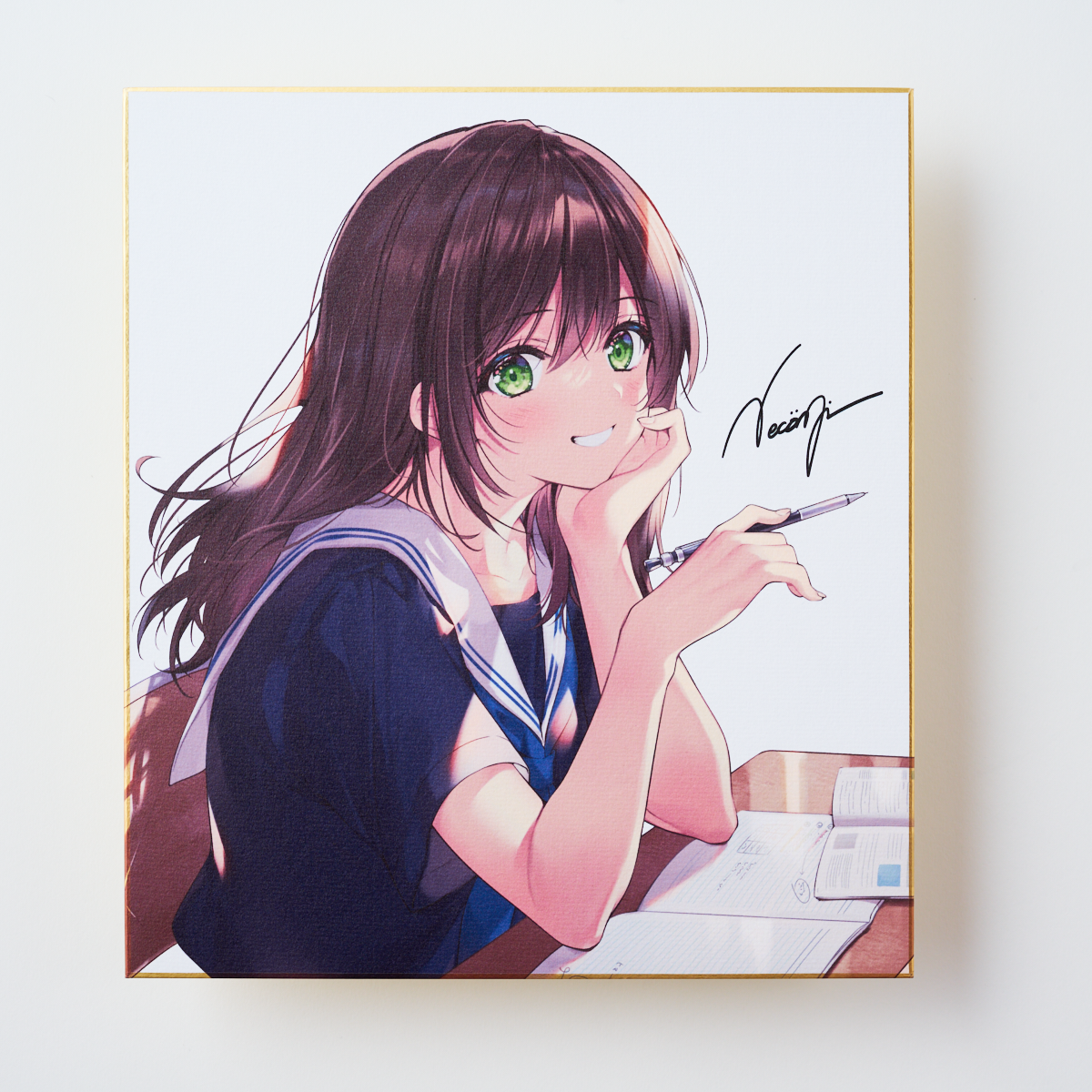 necömi 直筆サイン入り複製色紙 ワンストTOKIMEKI コレクション24 necömi「サイン色紙+instaアクキー+チェキステッカー