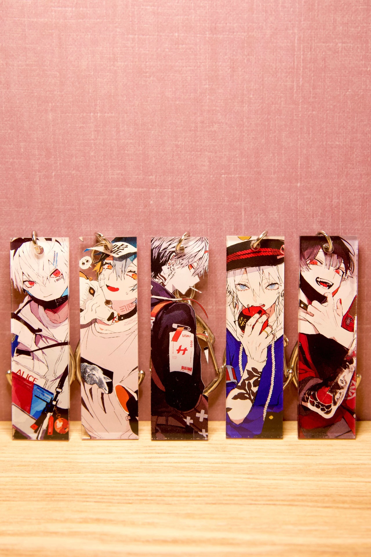 さくしゃ2<br>トレーディング<br>短冊クリアアクキー<br>(8月新作 限定再販)