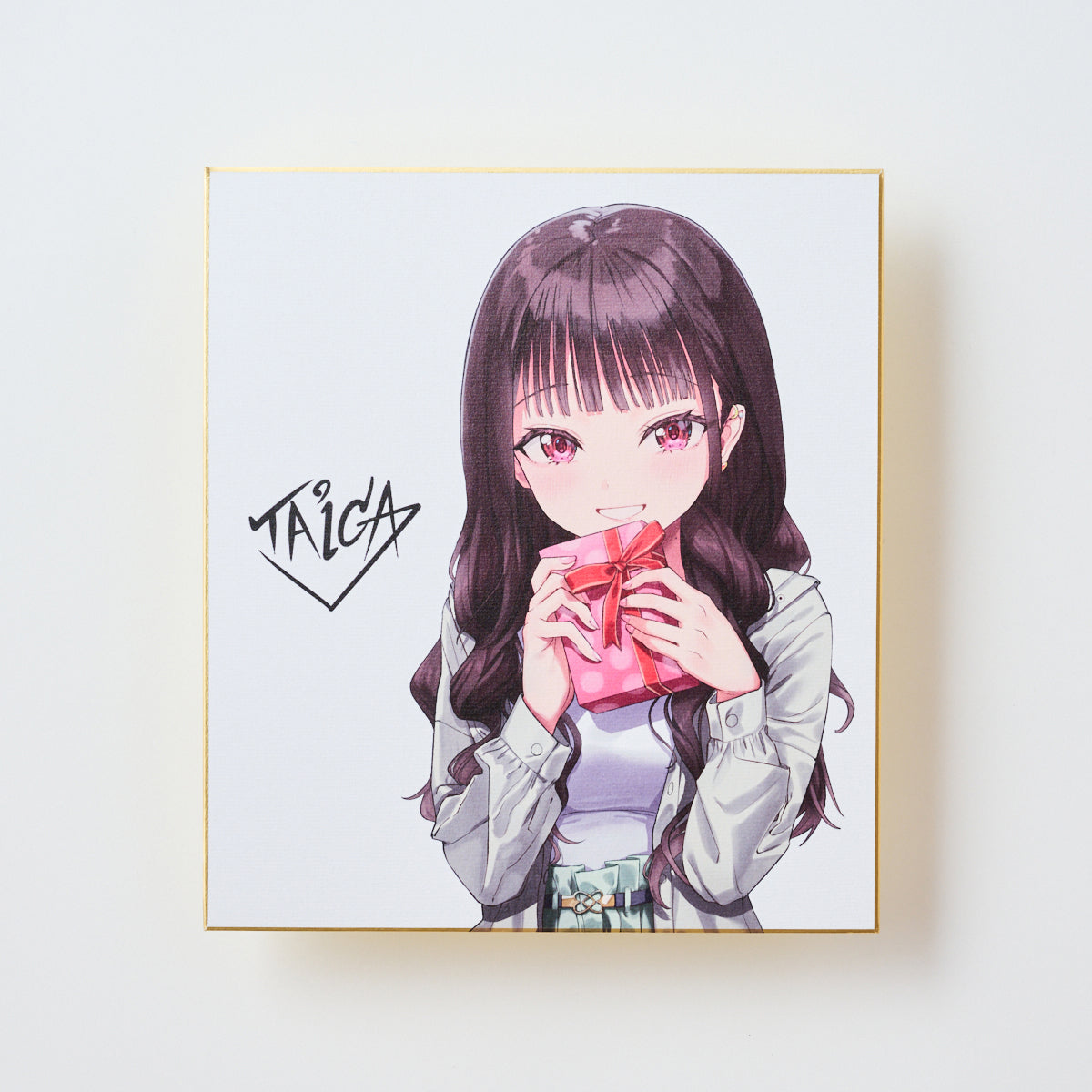 TAiGA「サイン色紙」《ワンスト Winter Collection24'》 – ワンスト オンラインショップ