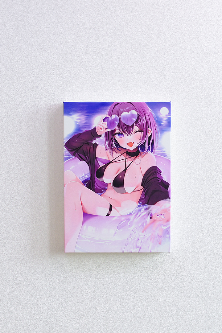 瑠川ねぎ<br>「キャンバスアート（A3）」<br>《Wonst Summer Collection23'》<br>※数量限定※