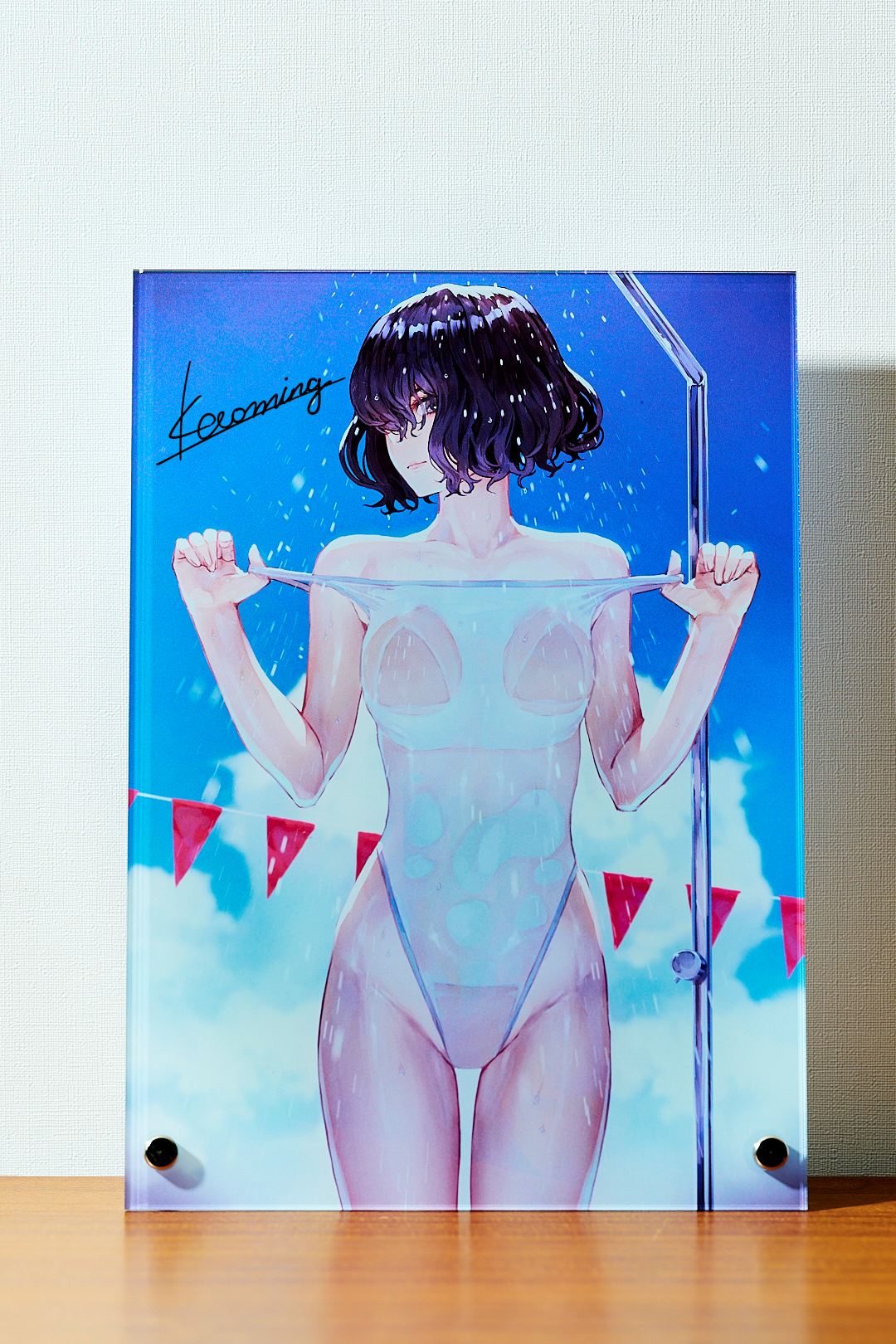 カオミン<br>「サイン入りアクリルアート（B5）」<br>《Wonst Summer Collection23'》<br>※数量限定※