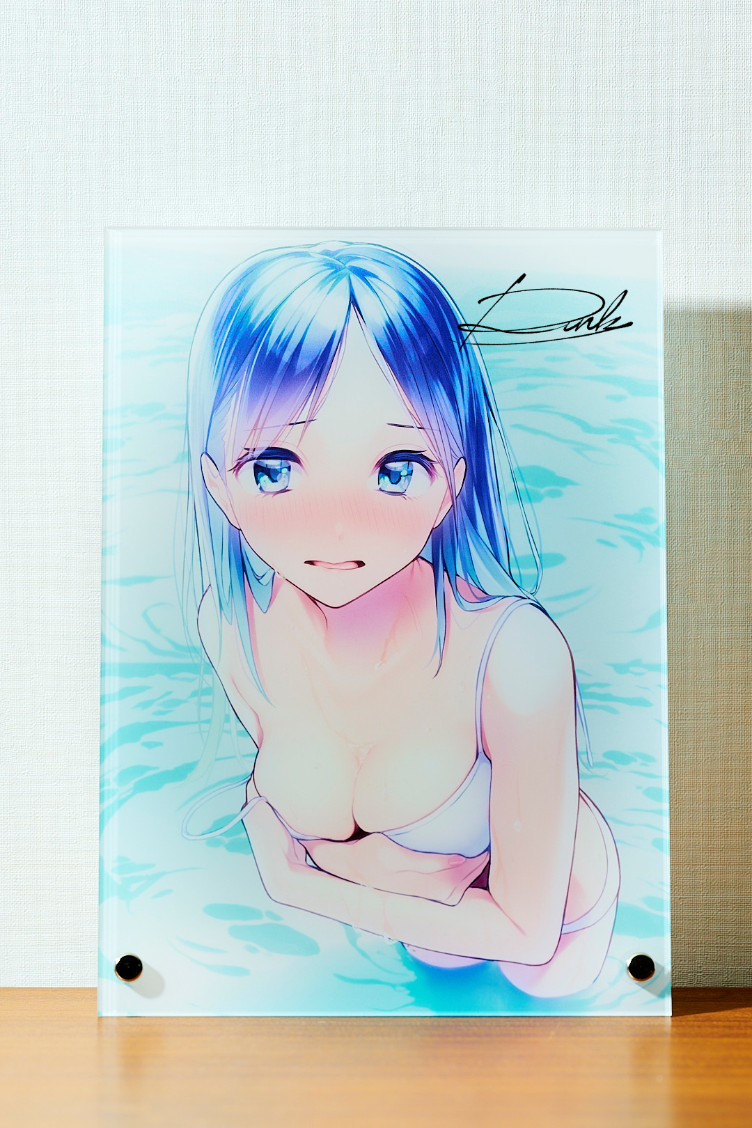 りんく<br>「サイン入りアクリルアート(B5)」<br>《Wonst Summer Collection23'》<br>※数量限定※