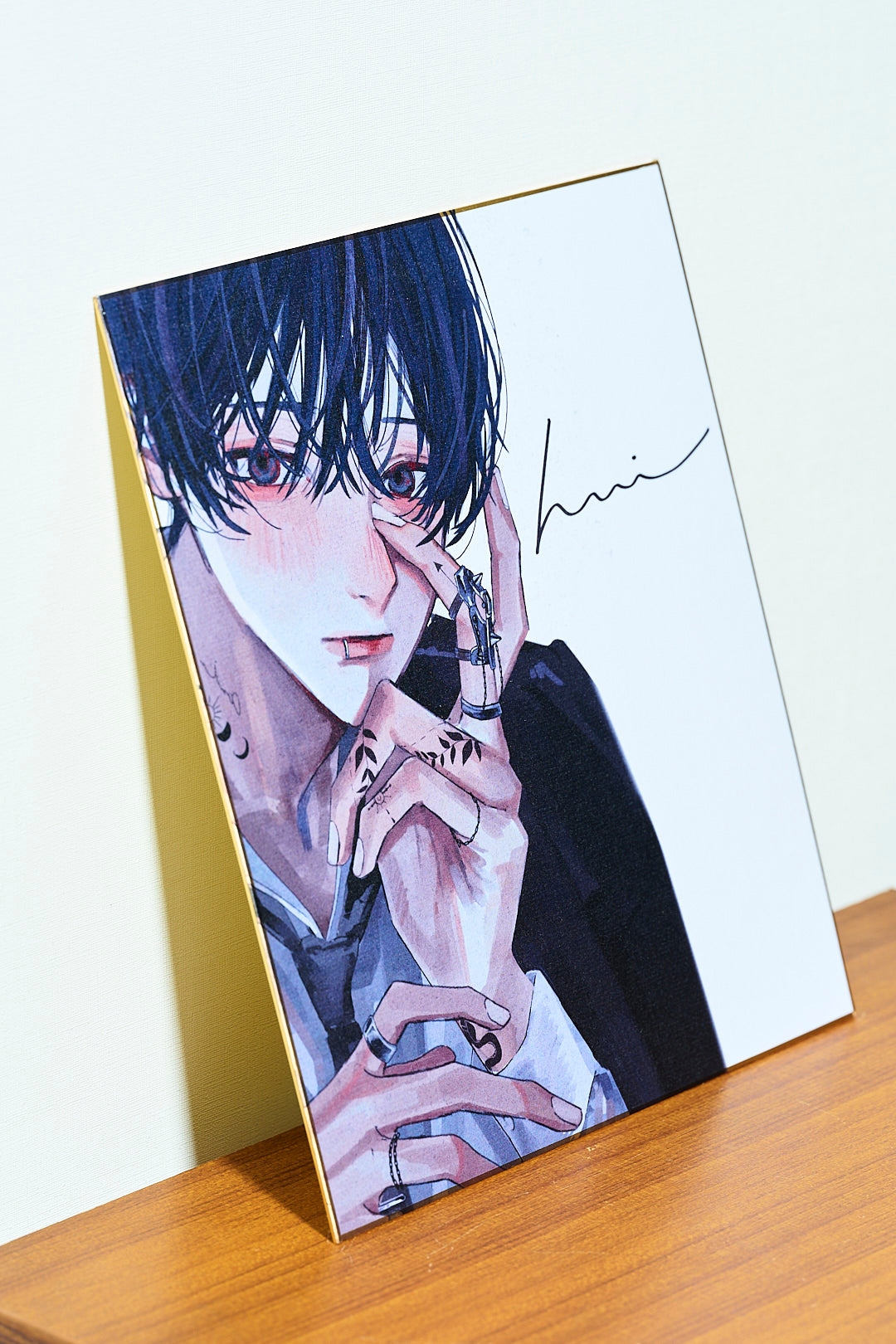 不井「サイン入り色紙＋アクキーセット」《Wonst Summer Collection23'》