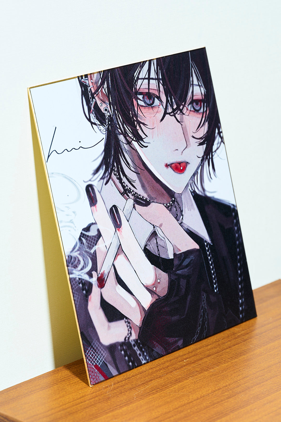 不井「サイン入り色紙＋アクキーセット」《Wonst Summer Collection23'》