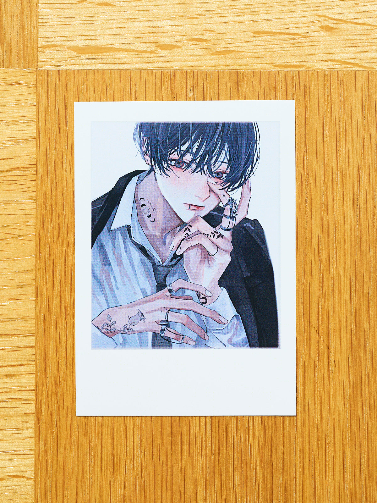 不井「サイン入り色紙＋アクキーセット」《Wonst Summer Collection23'》