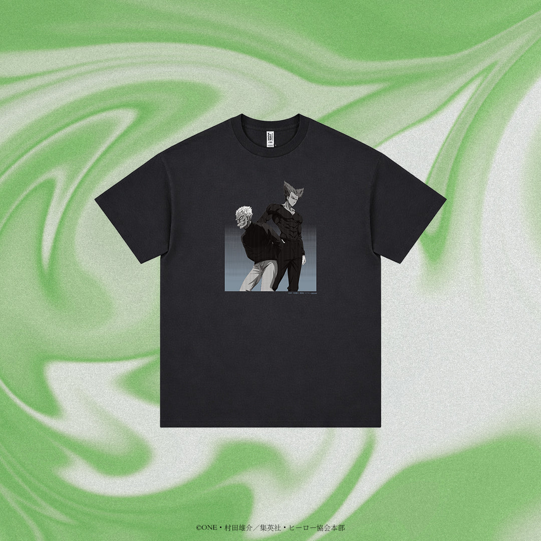 ガロウ & シルバーファング Tee<br>《「ワンパンマン」第3期 POPUP》