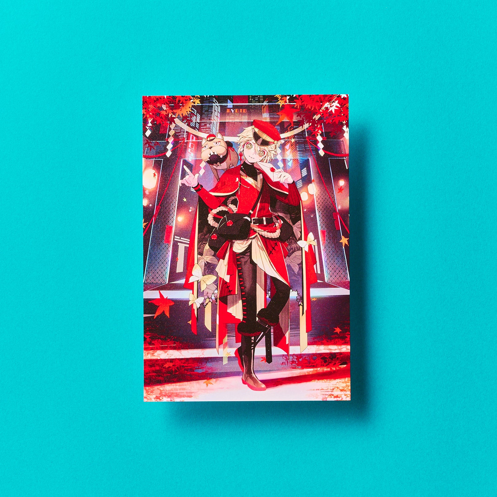 【非売品】MAマン直筆サイン入り　全グッズ購入者限定アートスタンドポストカード 439a756c-3a92-49e6-bc8f-