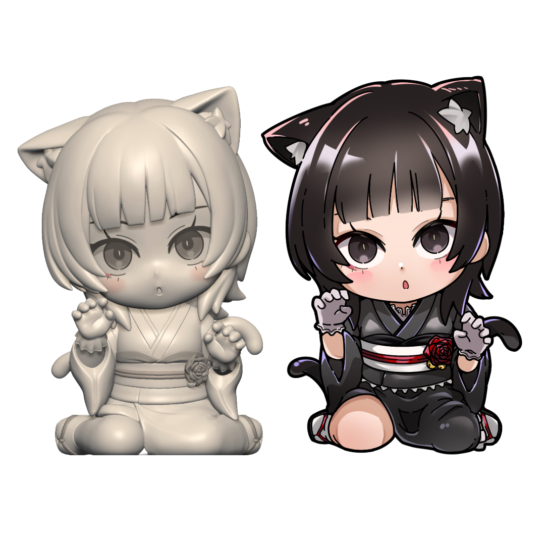 澤村光彩「ソフビフィギア」<br>《ドン・キホーテ×澤村光彩コラボ24'》