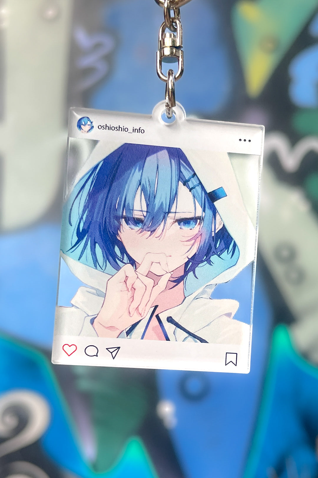 おしおしお<br>「インスタ風アクキー」<br>《Wonst Summer Collection23'》