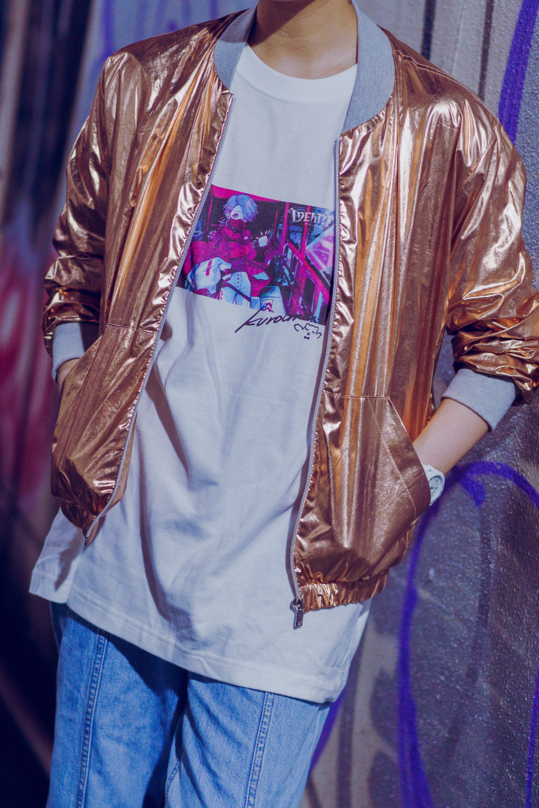 《再販受注受付》くろうめ×納棺師<br>「TOKYO NEO」<br>ビッグシルエットTシャツ