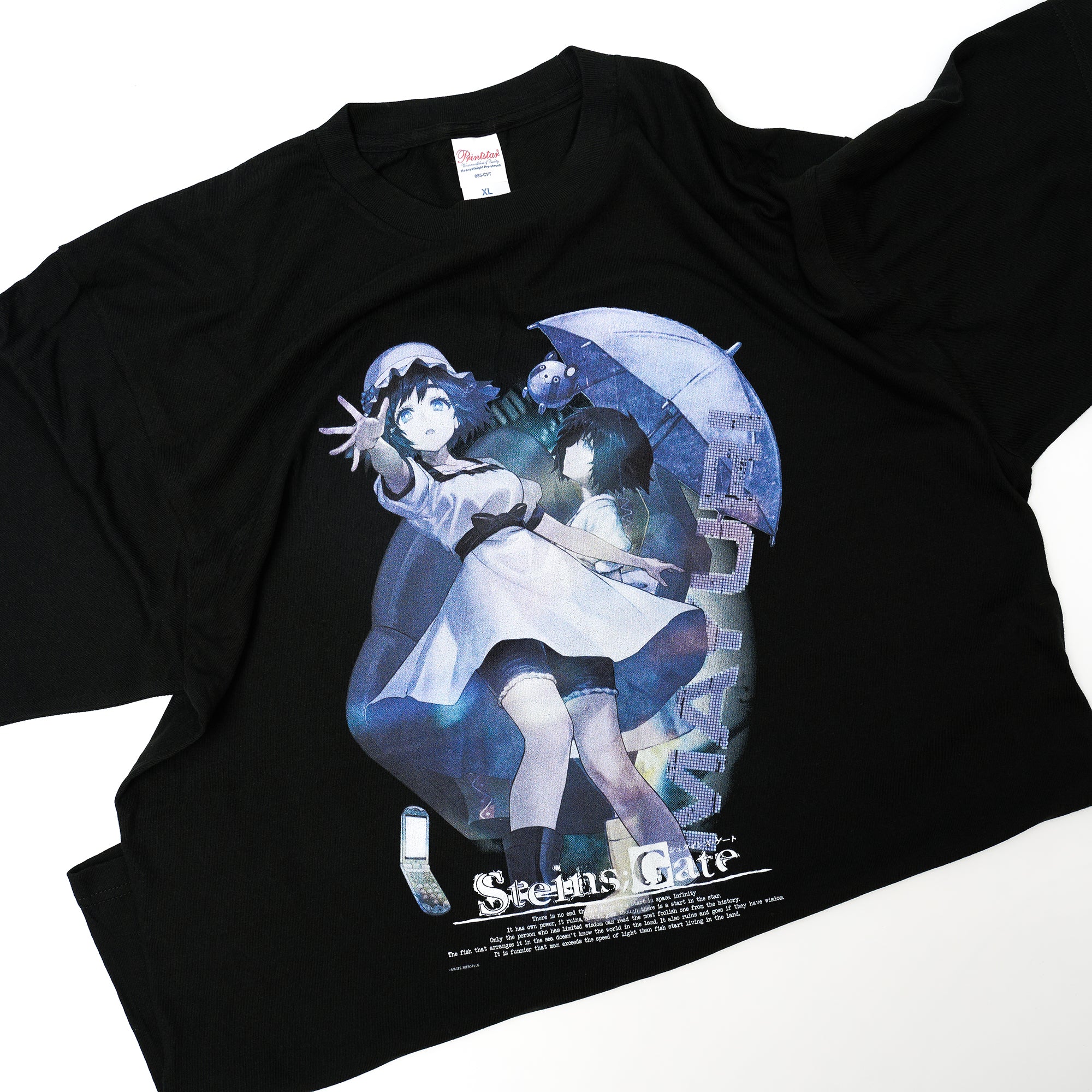 シュタインズ・ゲート 限定 ビジュアル Tシャツ XLサイズ シュタインズ・ゲート ビジュアル Tシャツ [STEINS;GATE