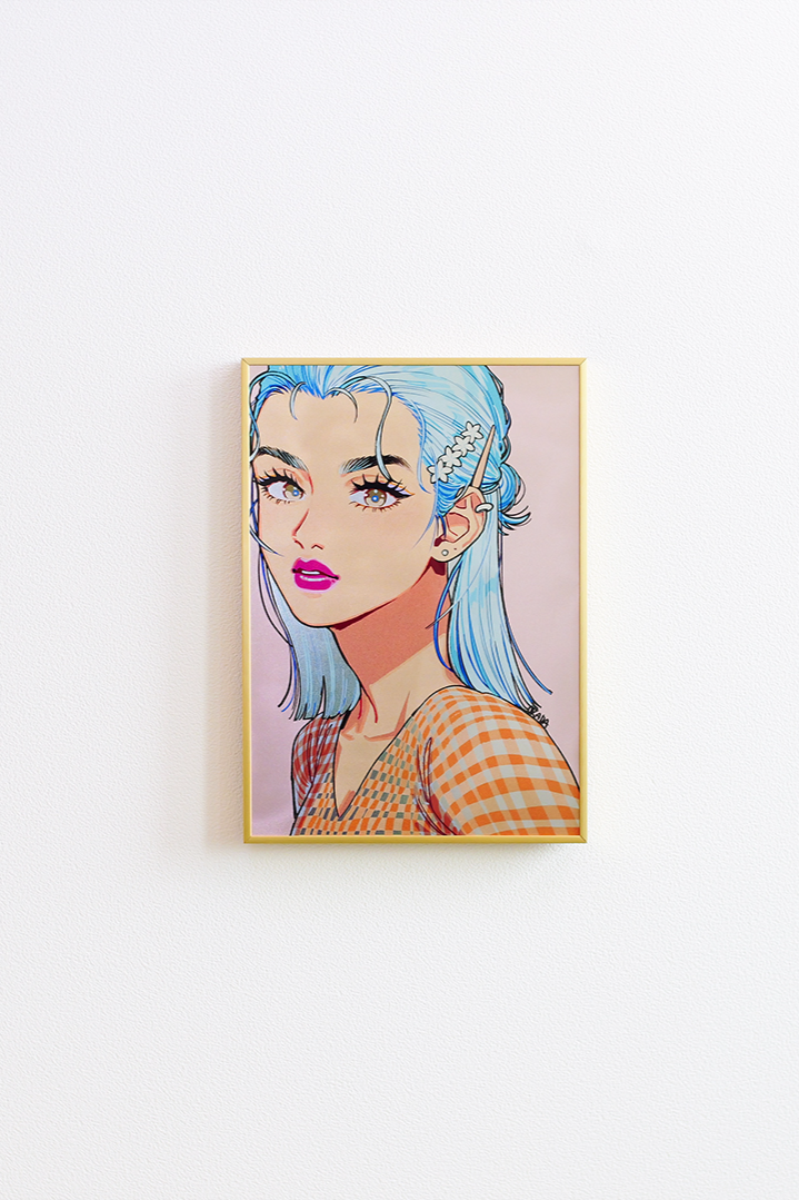 OKADA<br>「アルミ・アクリルアート（A3）」<br>《Wonst Summer Collection23'》<br>※数量限定※