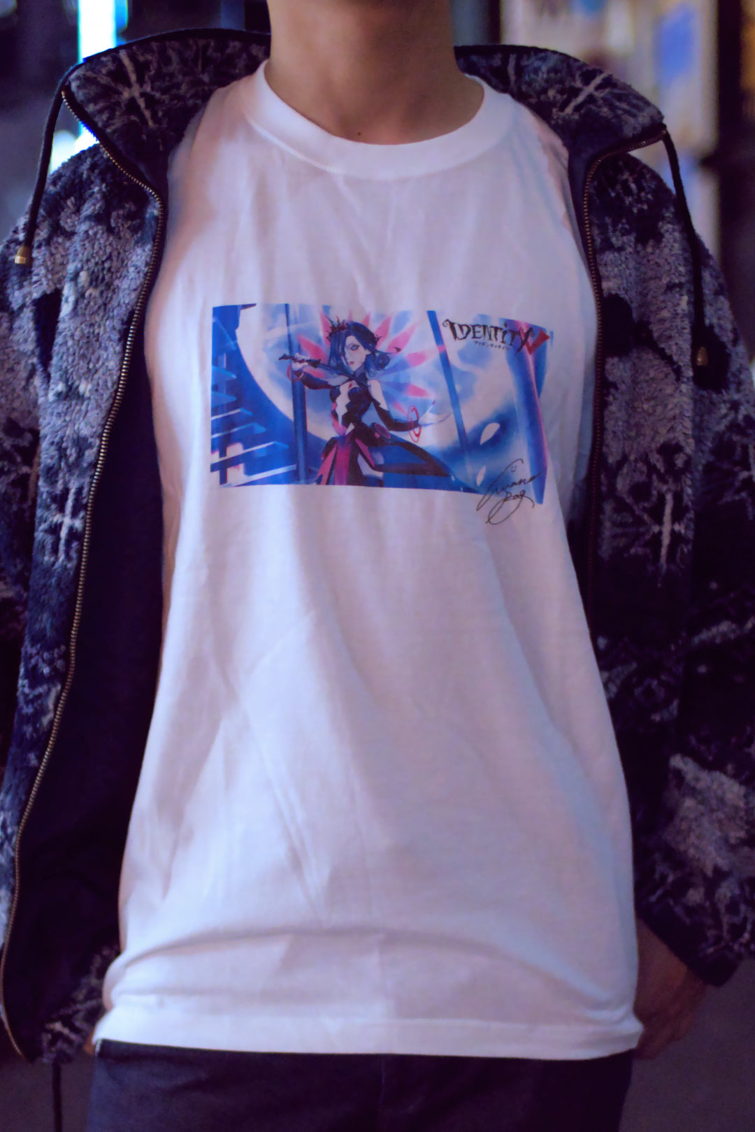 《再販受注受付》美和野らぐ×血の女王<br>「TOKYO NEO」<br>ビッグシルエットTシャツ