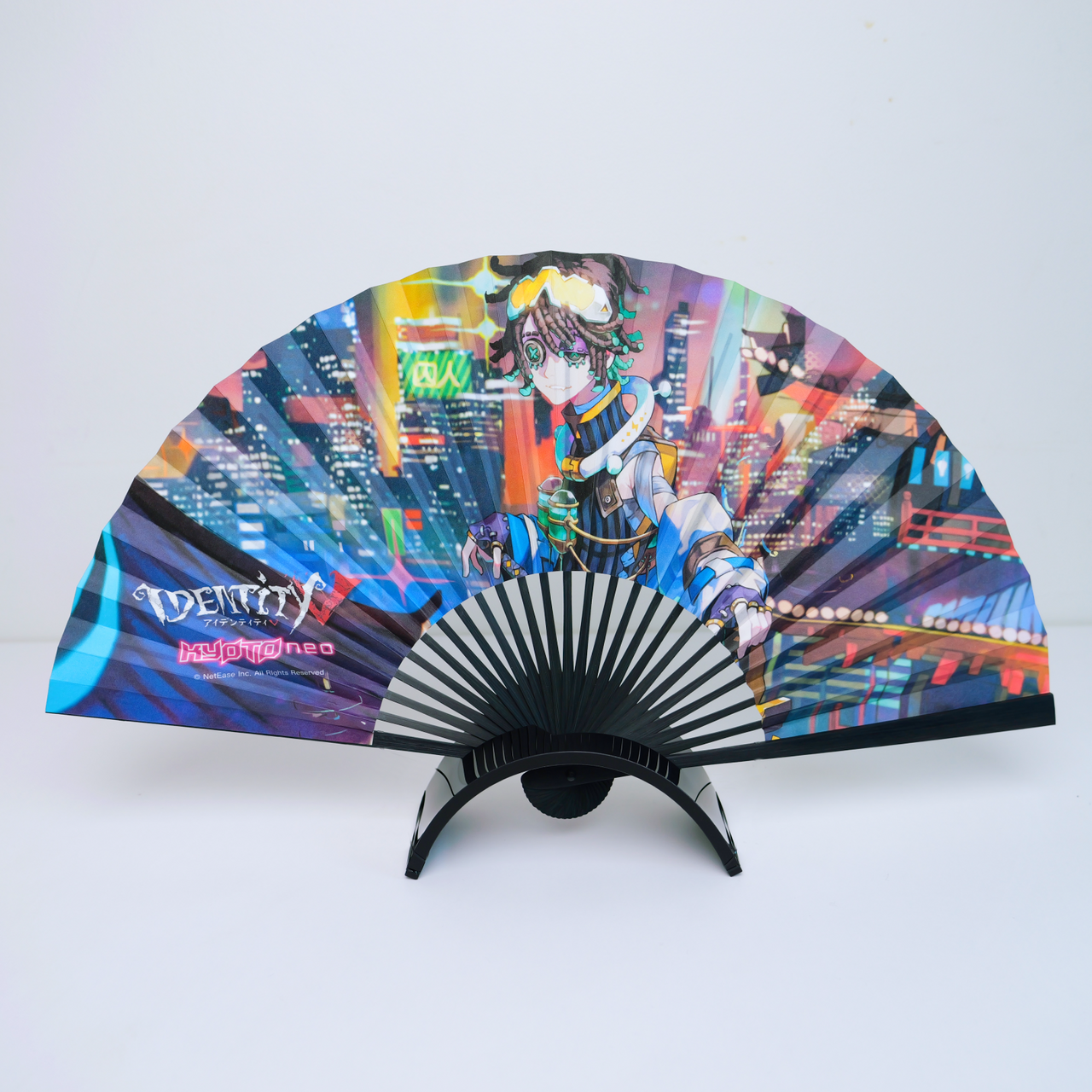 灸場メロ ×「囚人 」<br>《KYOTO NEO》<br>「京都職人手作り扇子」