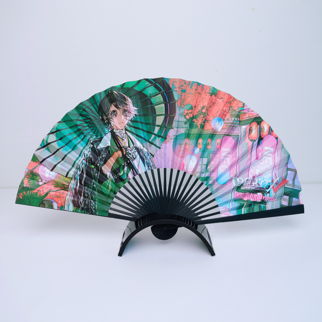 村カルキ ×探鉱者 <br>《KYOTO NEO》<br>「京都職人手作り扇子」