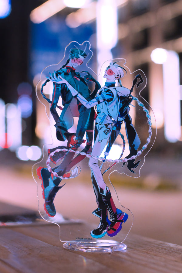 《再販受注受付》WOOMA×白黒無常<br>「TOKYO NEO」<br>アクリルスタンド