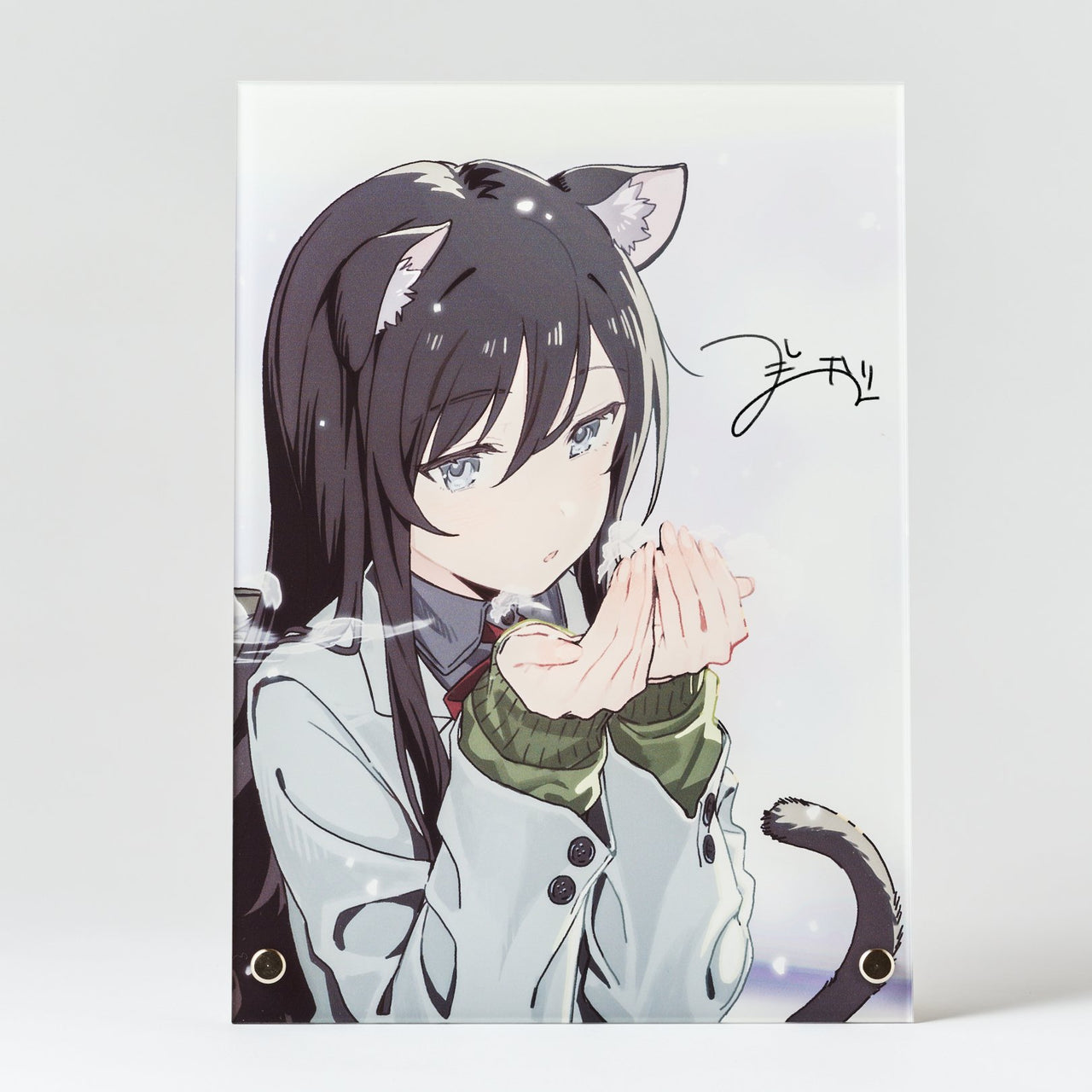 手島nari「サイン入りアクリルアート（B5）」<br>《Autumn Collection23'》