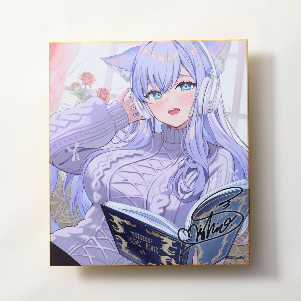 白雪みしろ「サイン色紙」<br>《白雪みしろコラボ》