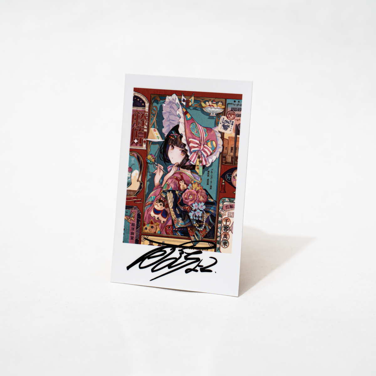 藤ちょこ「チェキステッカー」<br>《秋葉原ドンキCreatorFes第3回》