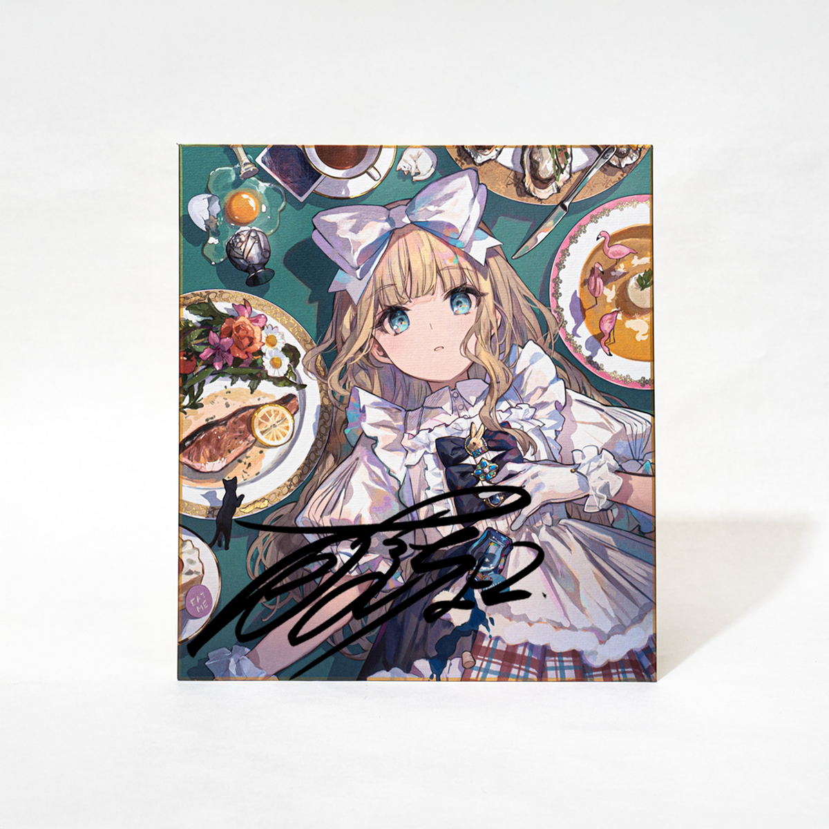 藤ちょこ「サイン入り色紙+グッズセット」<br>《秋葉原ドンキCreatorFes第3回》