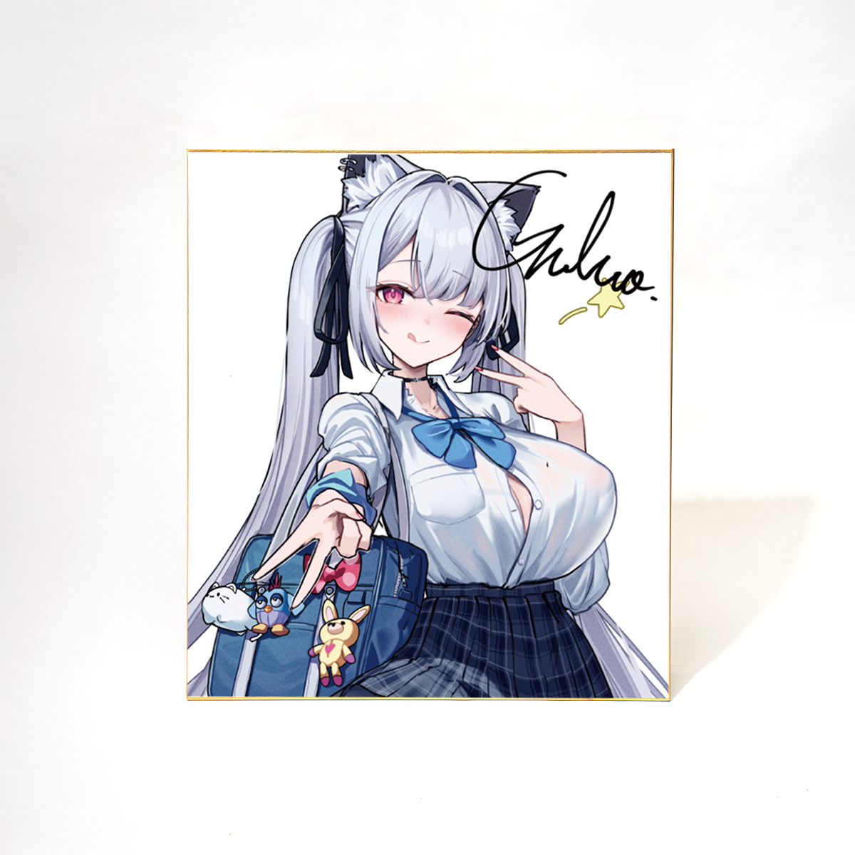 GuLuco和え「サイン入り色紙+グッズセット」<br>《秋葉原ドンキCreatorFes第3回》