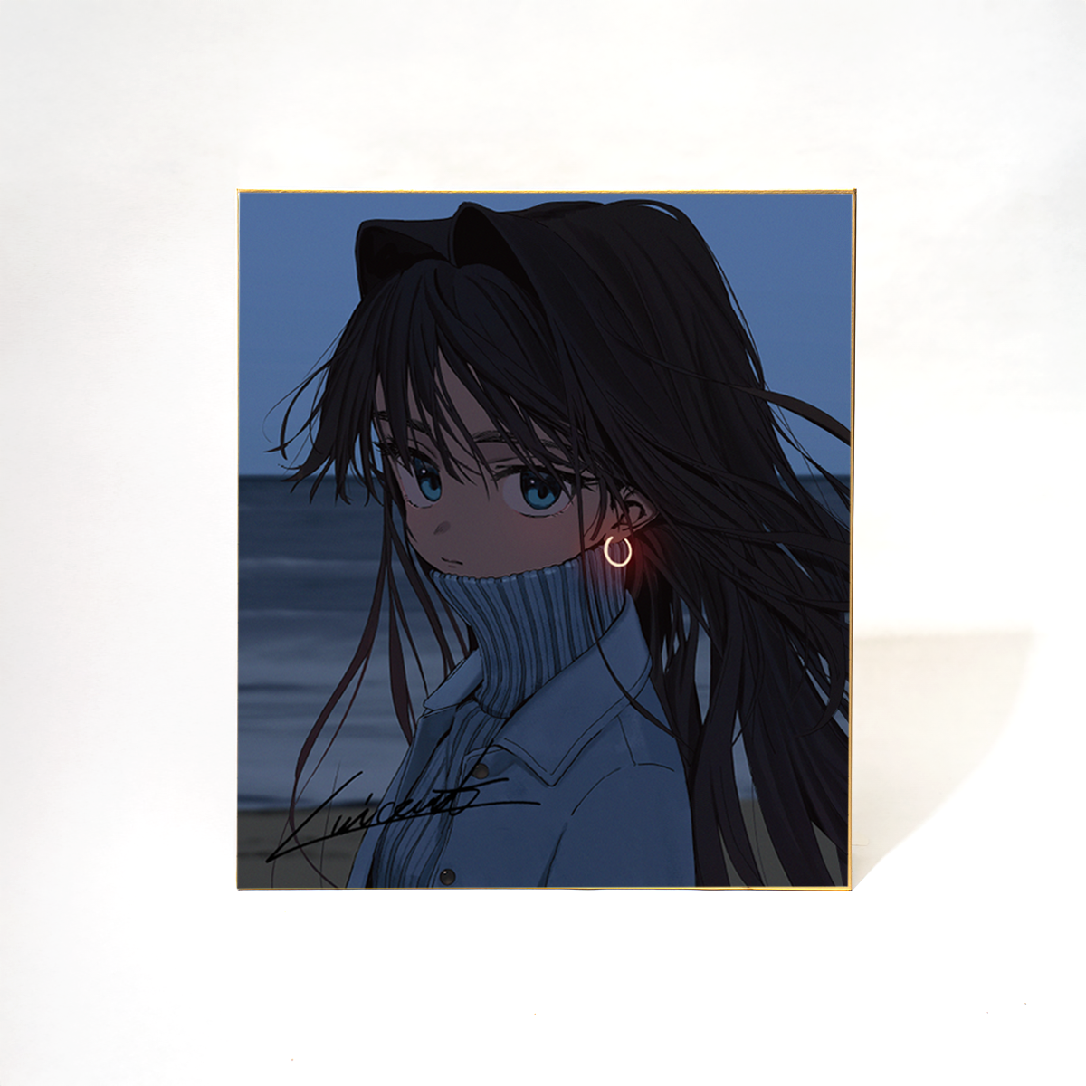 るいせんと「直筆サイン入り色紙」<br>《秋葉原ドンキCreatorFes第3回》