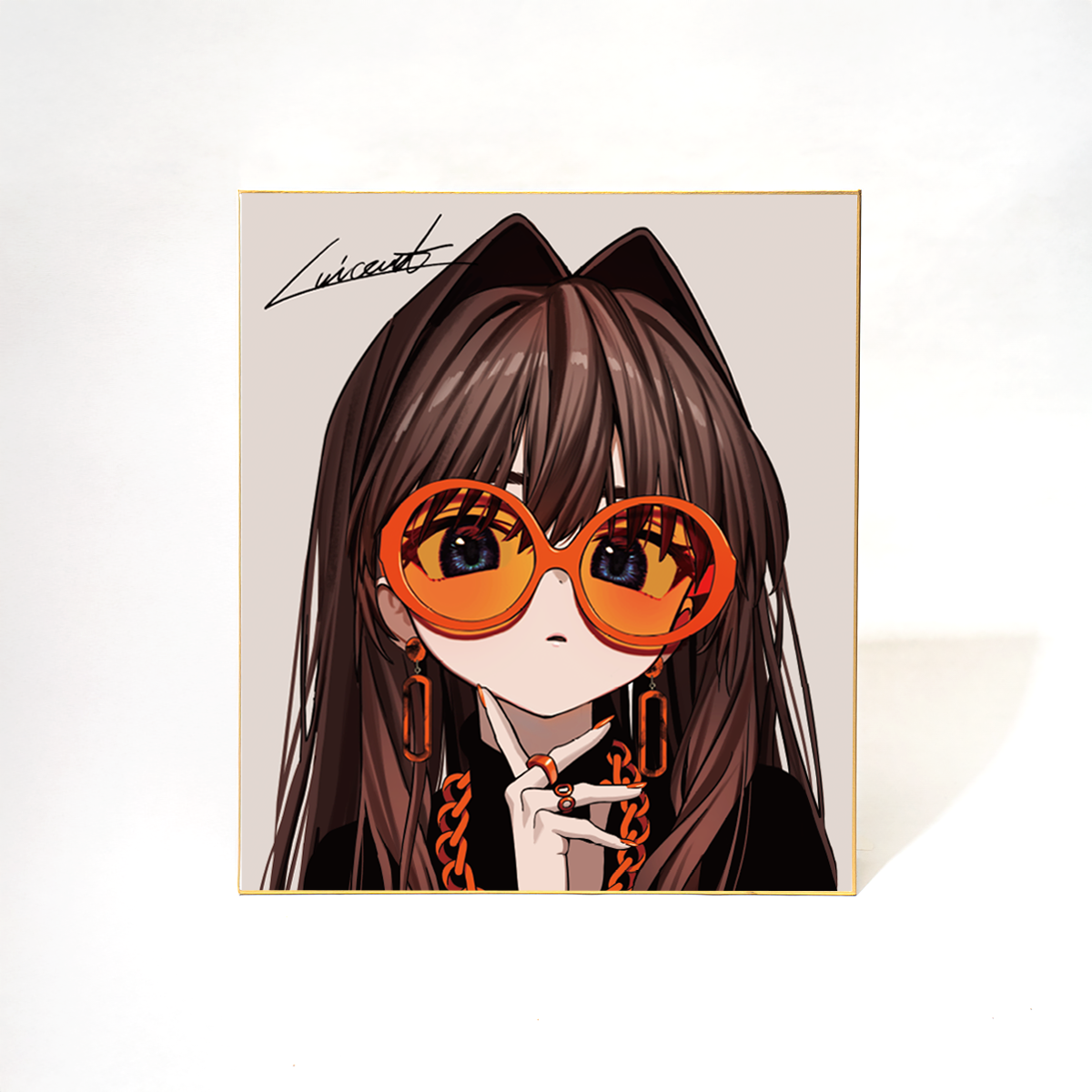 るいせんと「直筆サイン入り色紙」<br>《秋葉原ドンキCreatorFes第3回》