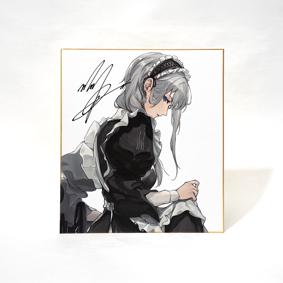 marumoru「サイン入り色紙+グッズセット」<br>《秋葉原ドンキCreatorFes第3回》