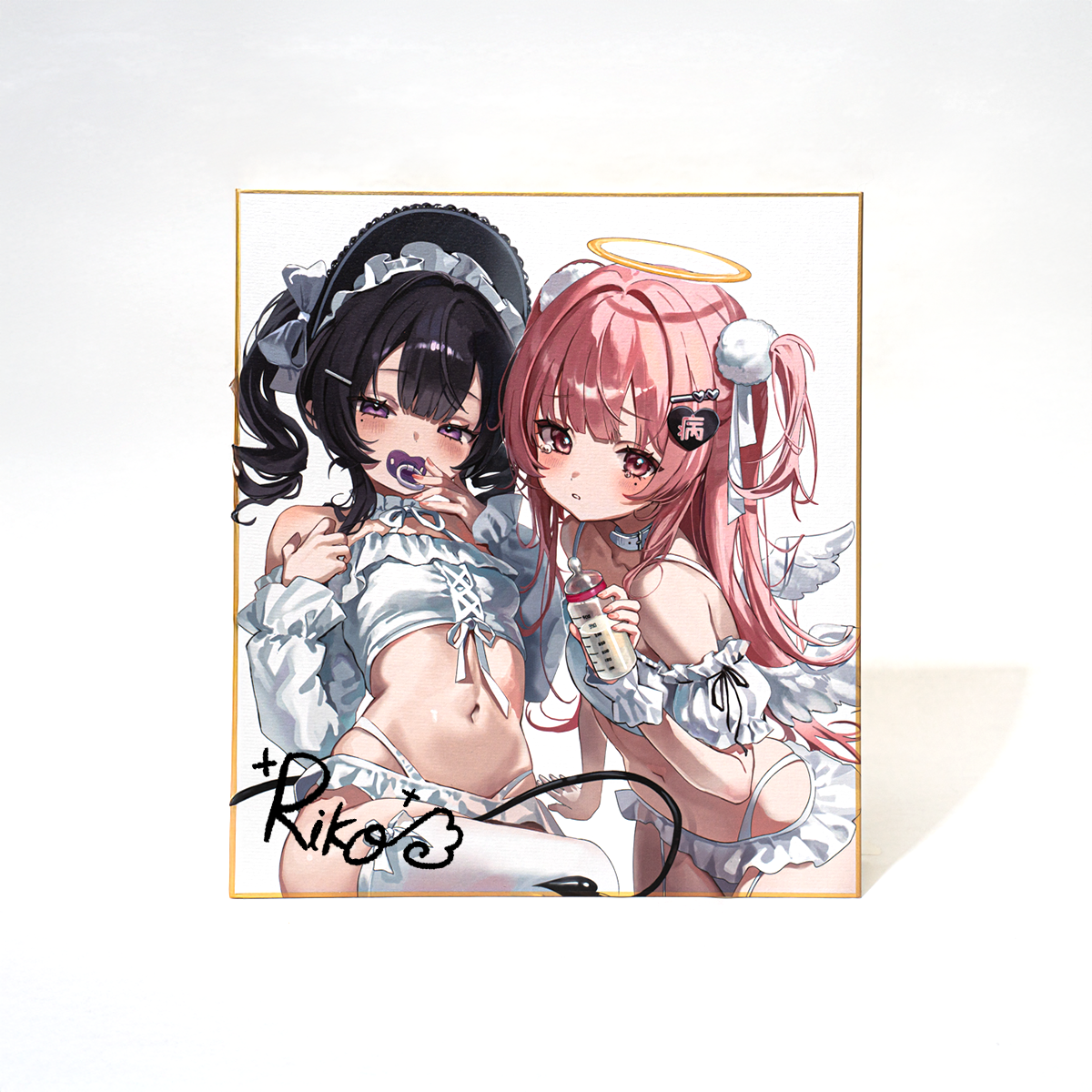 Riko「サイン入り色紙+グッズセット」<br>《秋葉原ドンキCreatorFes第3回》