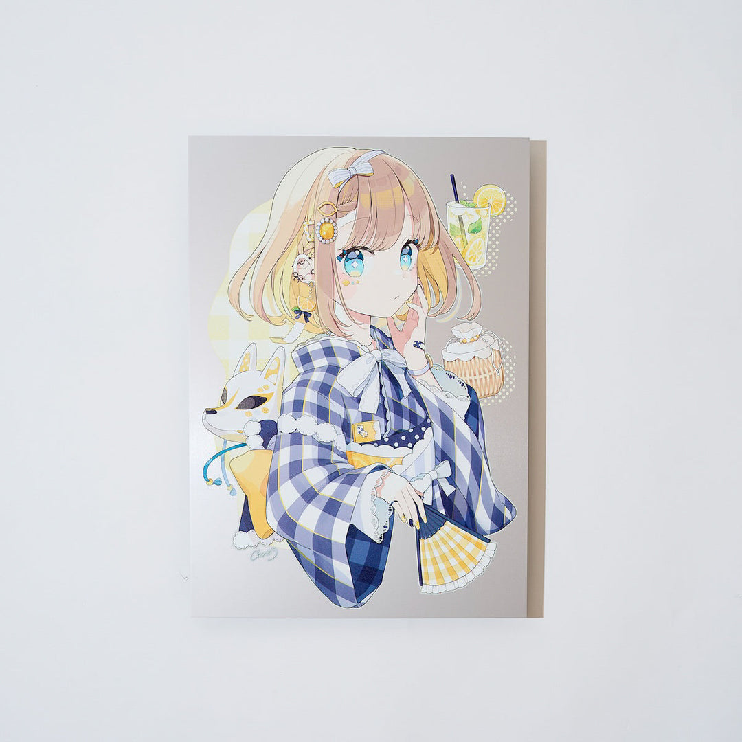 Summer Pockets マチアソビ メタルアート 直筆サイン入 - メルカリ
