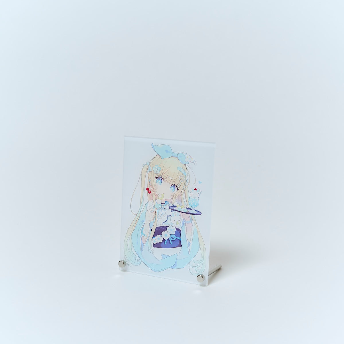 ちょん＊「卓上アクリルボード（B6）/2種類あり」<br>《彩コレクション24'》