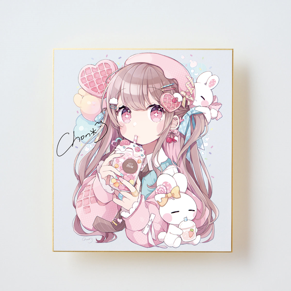 ちょん＊「サイン入り色紙」《彩コレクション24'》 – ワンスト オンラインショップ