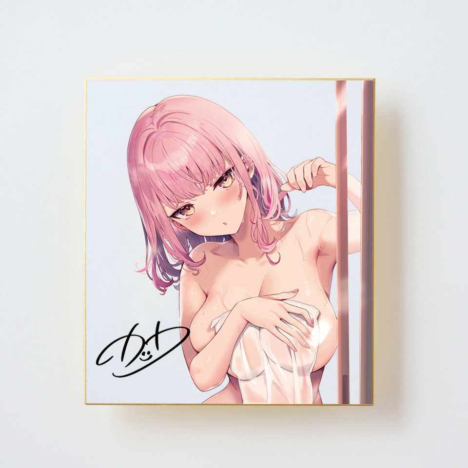 カット「直筆サイン入り色紙」<br>《彩コレクション24'》