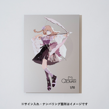 旧都なぎ「直筆サイン付きメタルアート」<br>《彩コレクション24'》