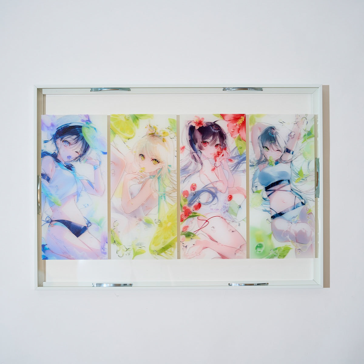 美和野らぐ「直筆サイン・ペインティング/立体演出アート」<br>《彩コレクション24'》