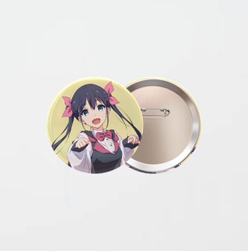 仁井学「ドデカ缶バッジ/2種類あり」<br>《彩コレクション24'》
