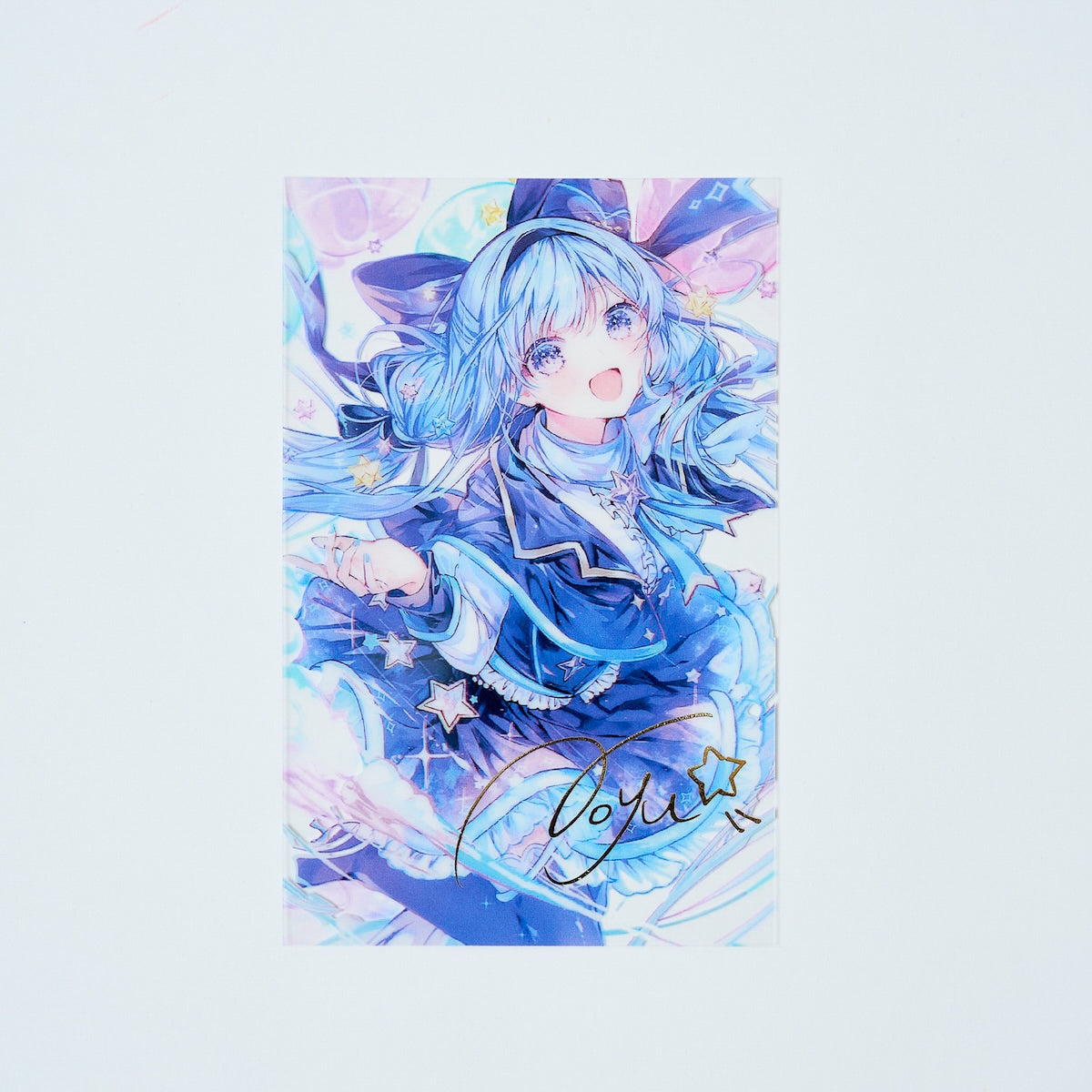 Noyu「デジタルサイン付き/クリアカード」<br>《彩コレクション24'》