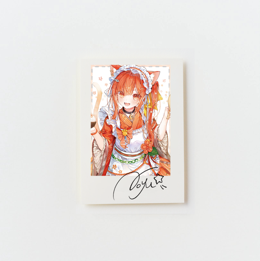 noyu「サイン入り色紙」《彩コレクション24'》 noyu「サイン入り色紙」《彩コレクション24'》