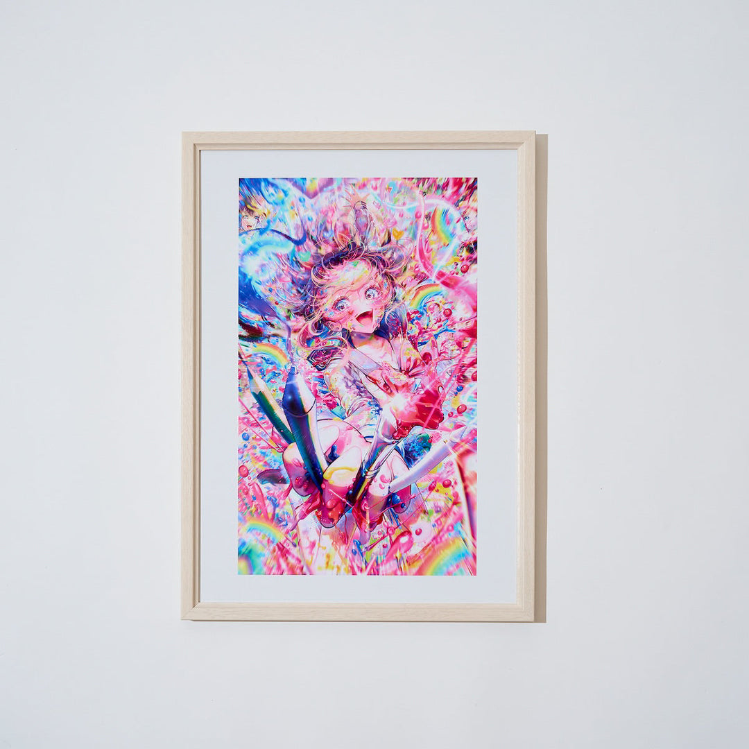【日本産】 irodori1_onenechan_art1_31c46b 絵画