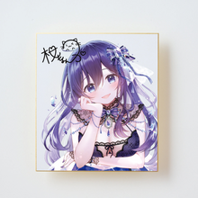 桜もよん「直筆サイン入り色紙」<br>《彩コレクション24'》