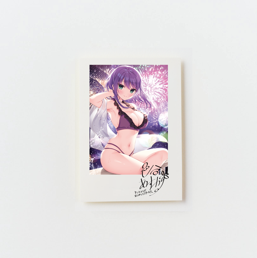 色谷あすか「デジタルサイン付き・水着,チェキステッカー/3種類あり」<br>《彩コレクション24'》