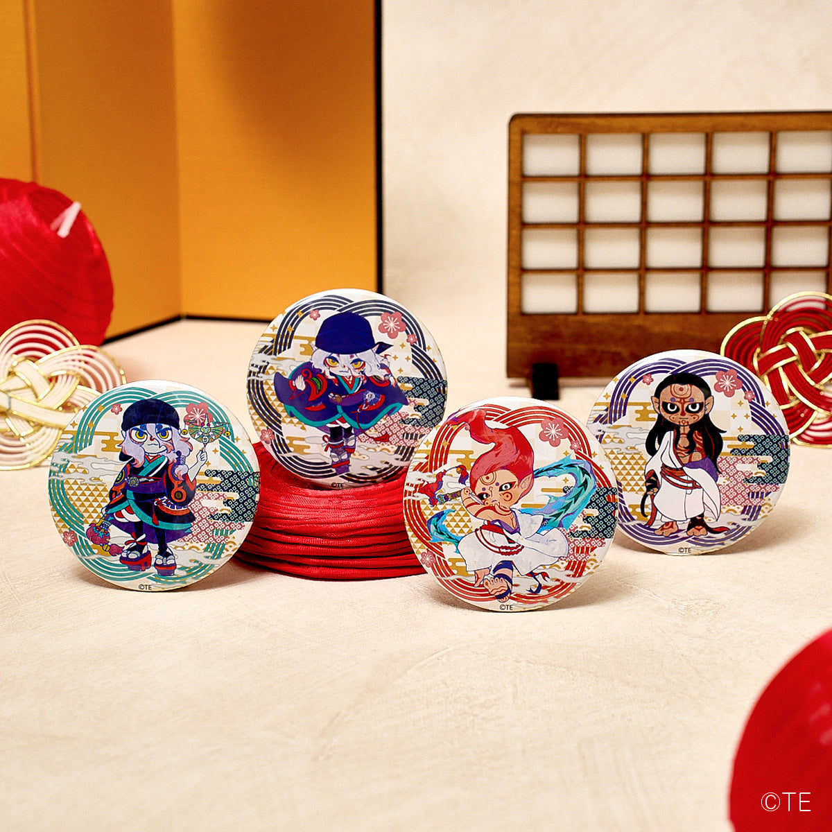 「缶バッジ」<br>《モノノ怪》