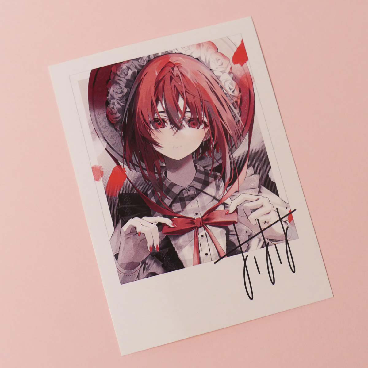 おしおしお「サイン色紙+短冊アクキー+チェキステッカー おしおしお「サイン色紙+短冊アクキー+チェキステッカー