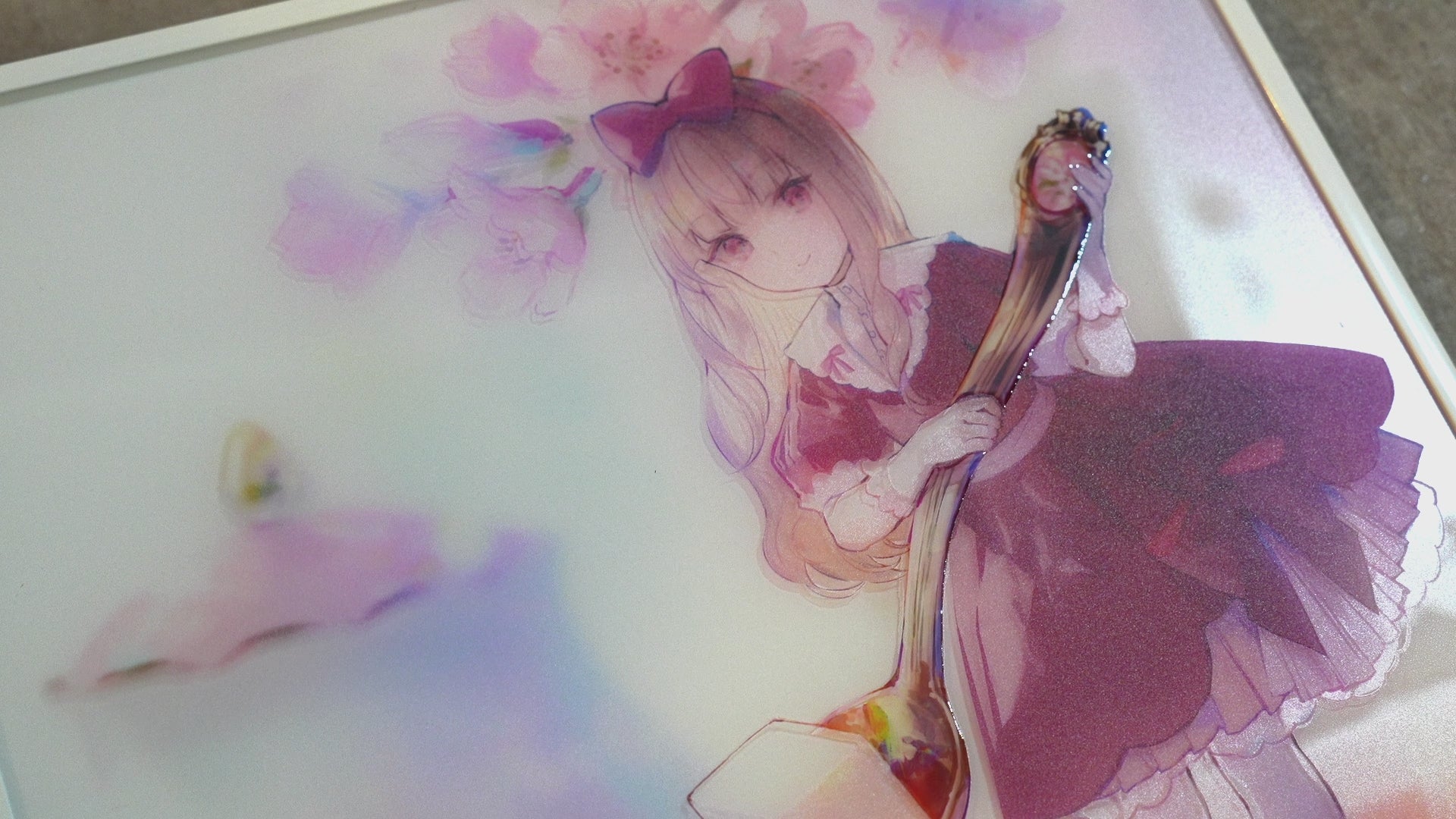 藤ちょこ「アクリル特殊加工アート（直筆サイン入り）」《秋葉原ドンキ