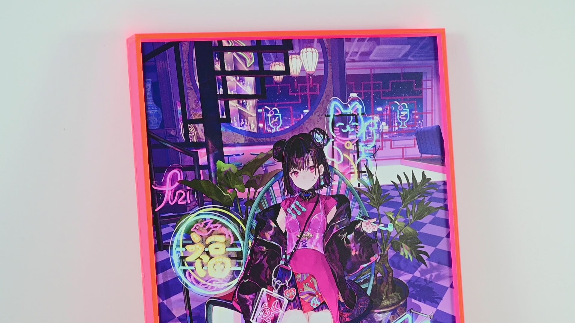 藤ちょこ「アルミ合板特殊加工アート」《ワンストTOKIMEKI